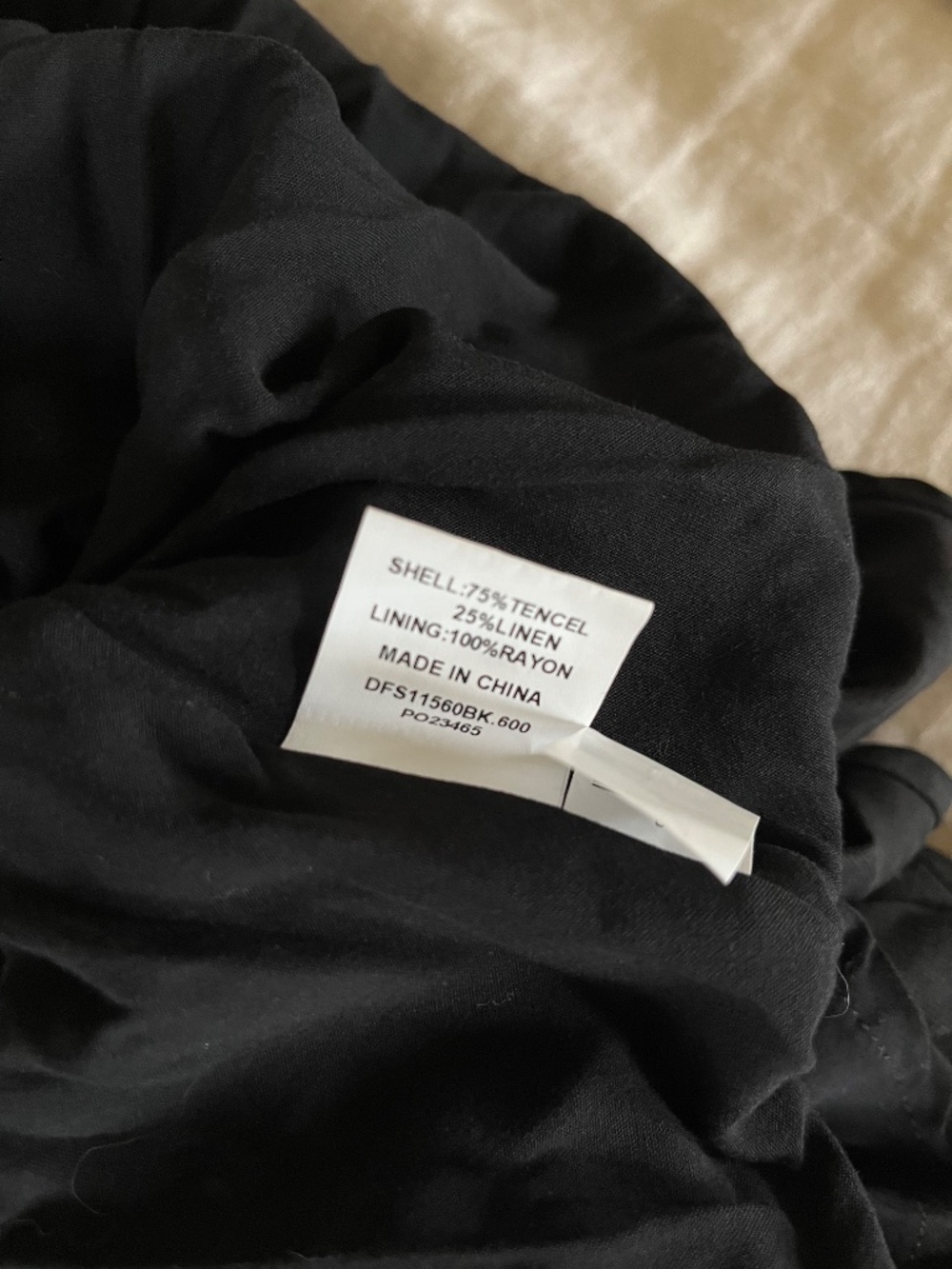 DISSH Levi Black Midi Dress in Size 2 - Picture 8 of 8